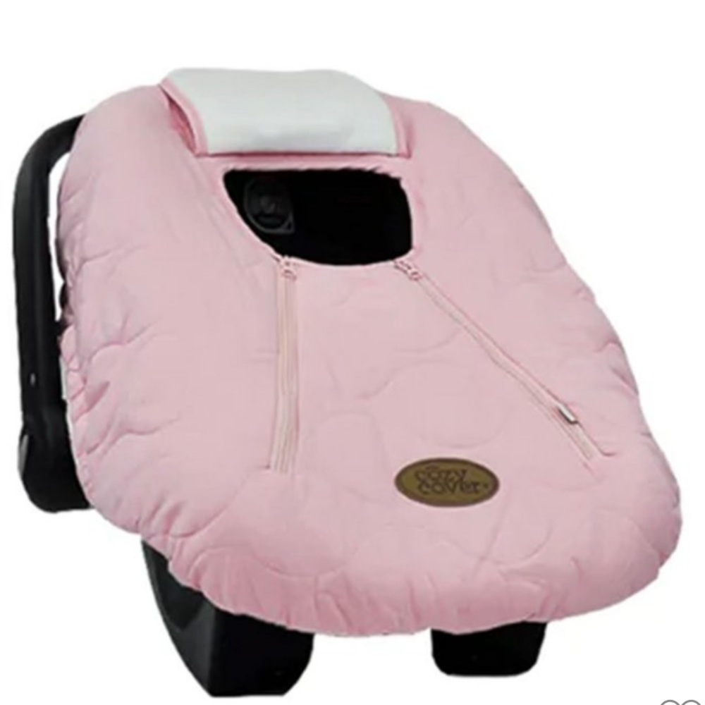 Pink Infant Car Seat Cover
